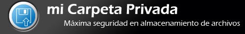 Guardar mis archivos - miCarpetaPrivada.com